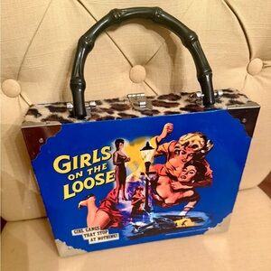 Girl Gang Leopard Box Bag Limited Edition